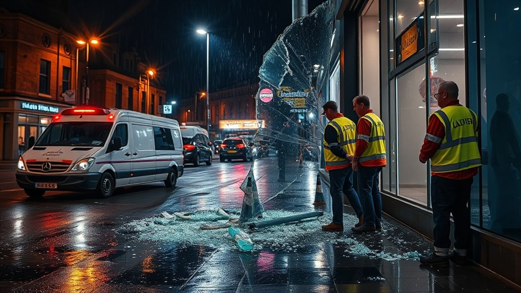 Emergency Glazing Falcon Road