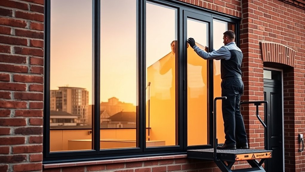 Glazier in Northcote Road